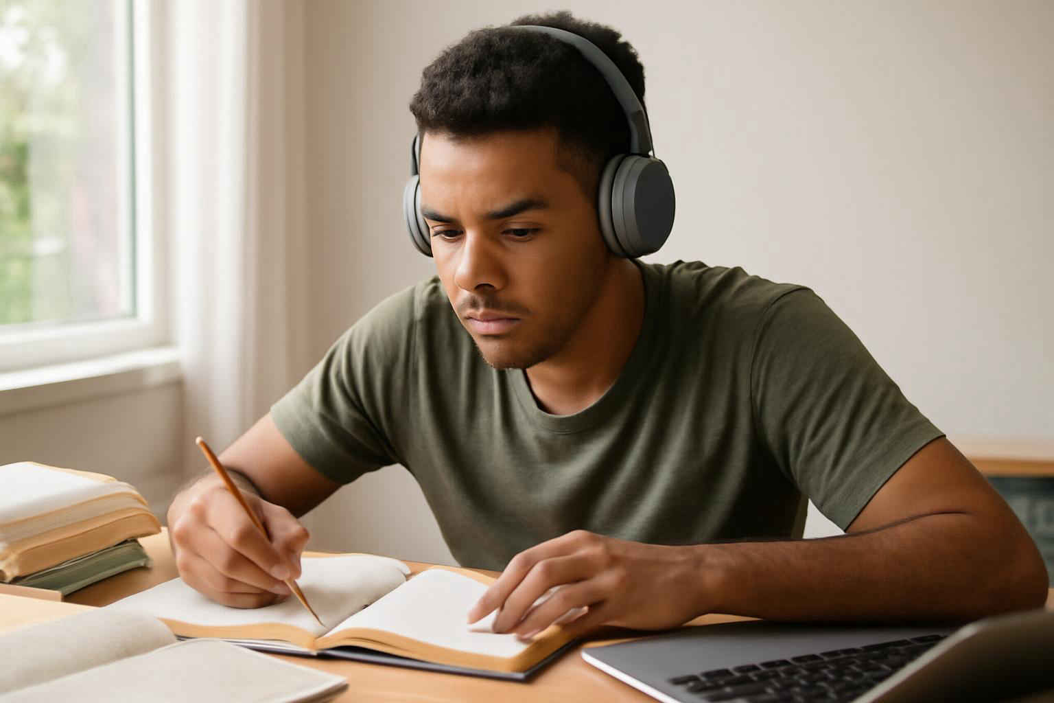 Melhor fone de ouvido com cancelamento de ruído para estudar: guia de compra essencial