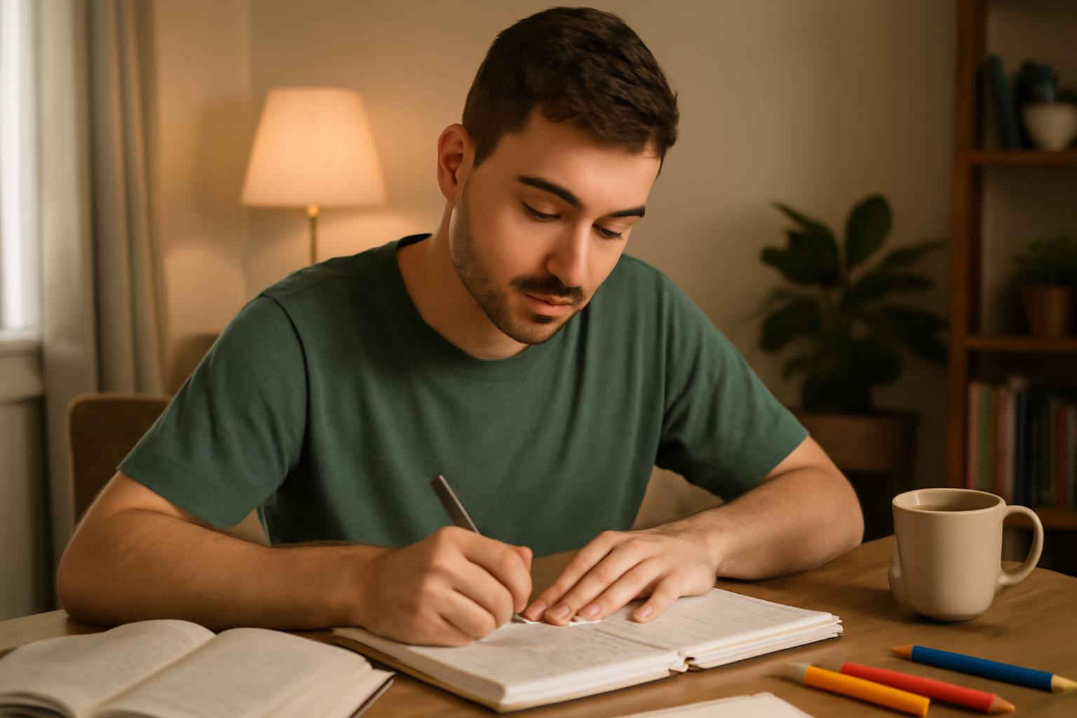 Diário de Estudos para Concurseiros: Como usar journaling para reduzir o estresse e aumentar a produtividade