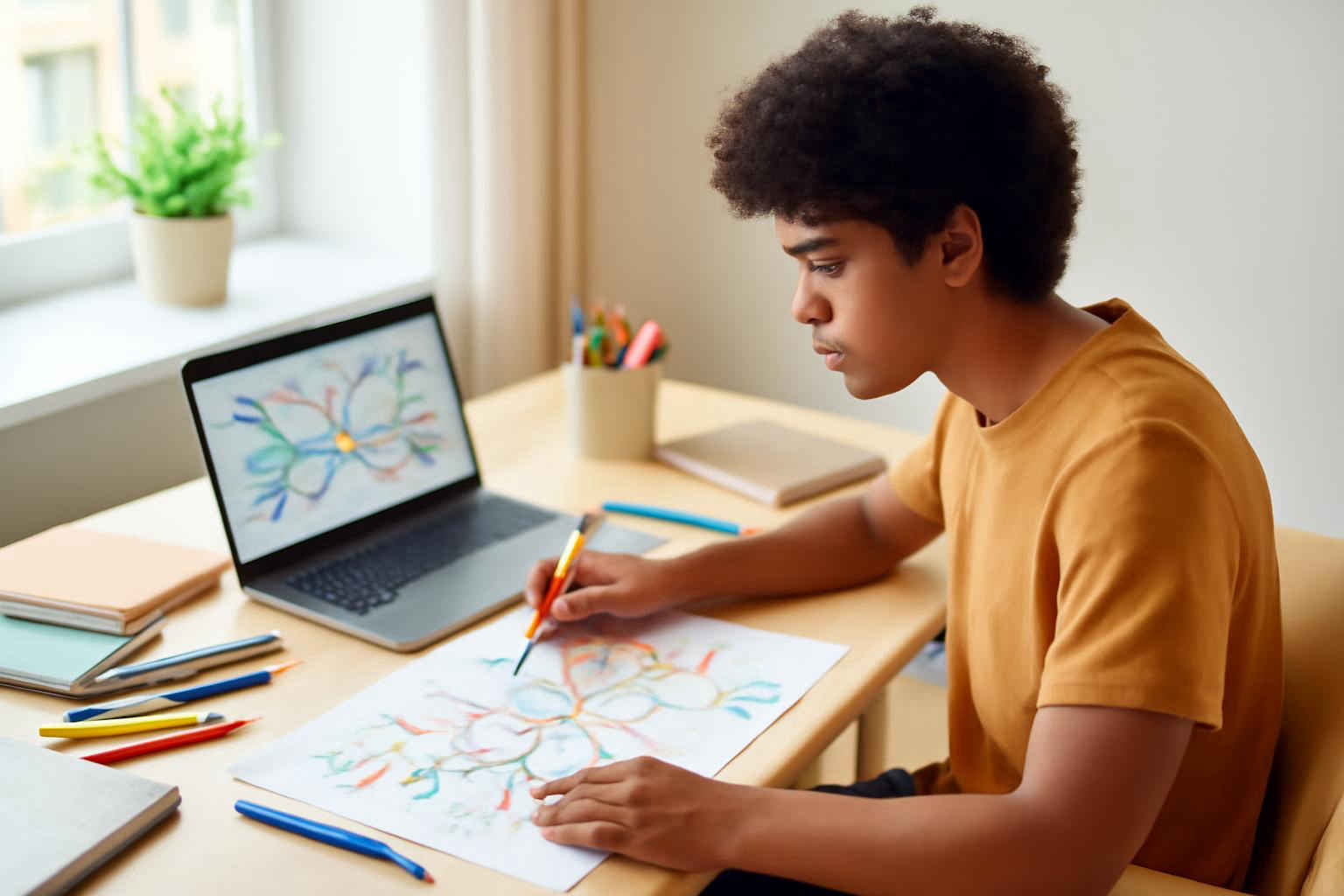 Como usar mapas mentais para concursos: Guia prático de revisão