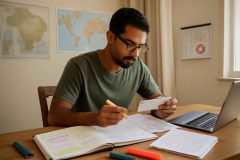 Cronograma de revisão de véspera para concursos: guia prático de 48 horas