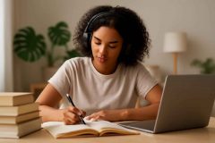 Como usar música para estudar para concursos: guia de playlist para máxima concentração