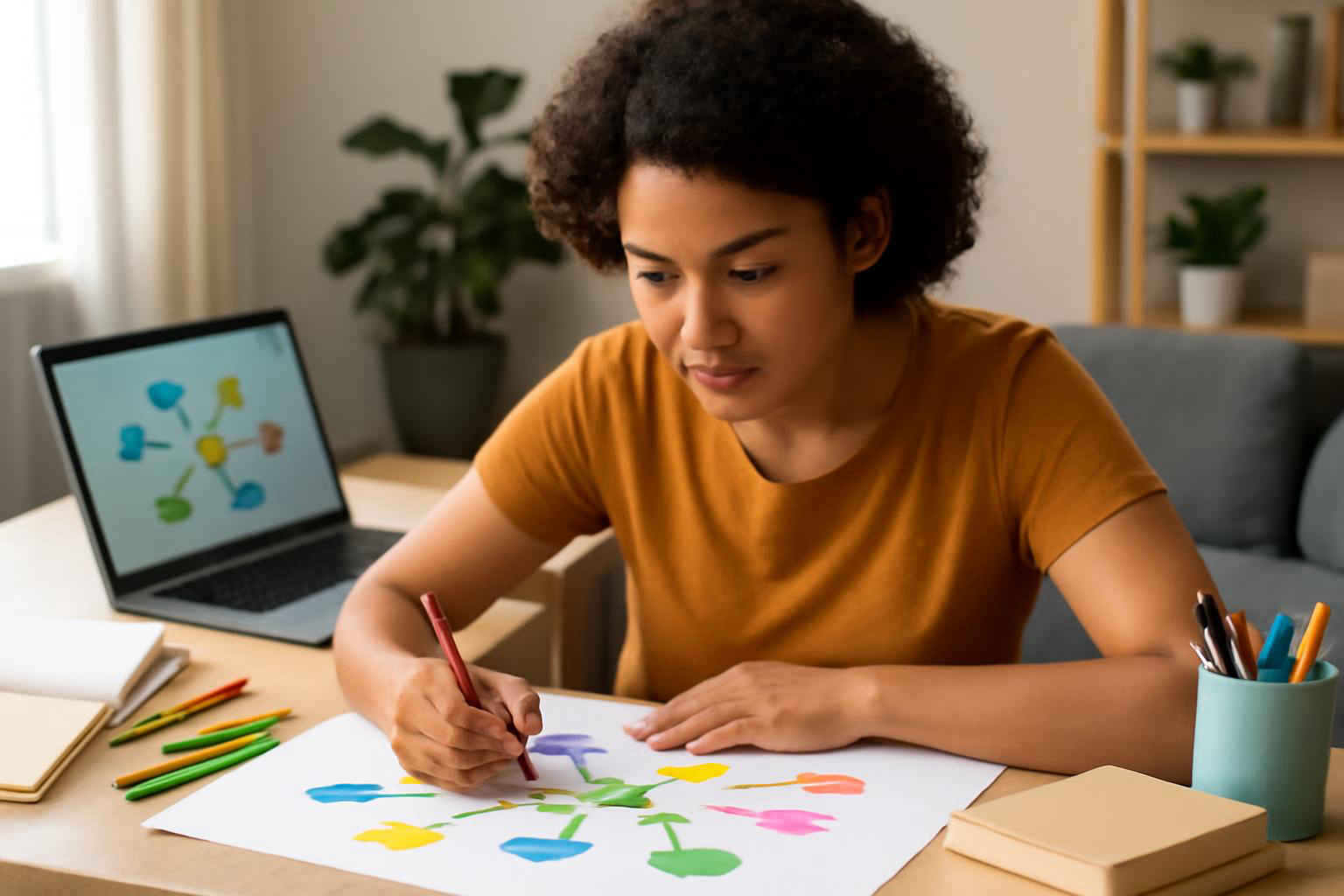 Guia Prático de Mapas Mentais para Concursos: Criação e Aplicação