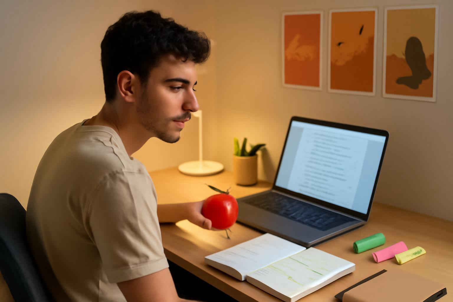 Técnica Pomodoro para Concurseiros: Guia Prático com Apps e Estratégias