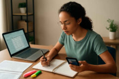 Como decidir entre montar um caderno de erros no papel, no Excel ou em app para concursos