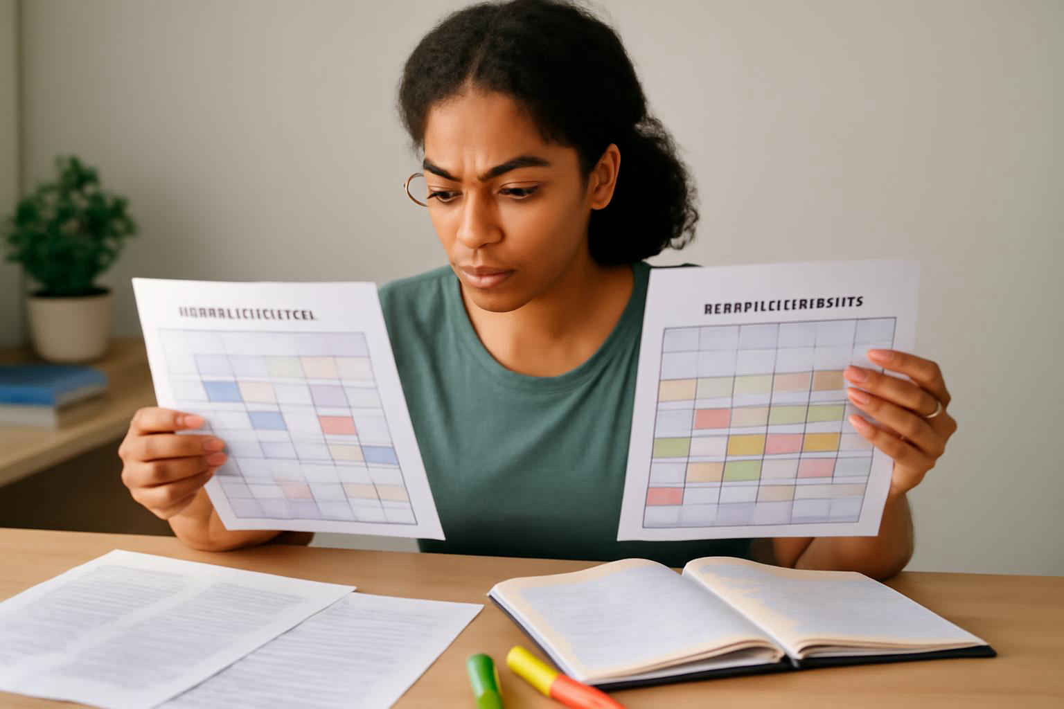 Como decidir se vale montar um planner semanal de questões para concursos ou manter um ciclo de estudos flexível