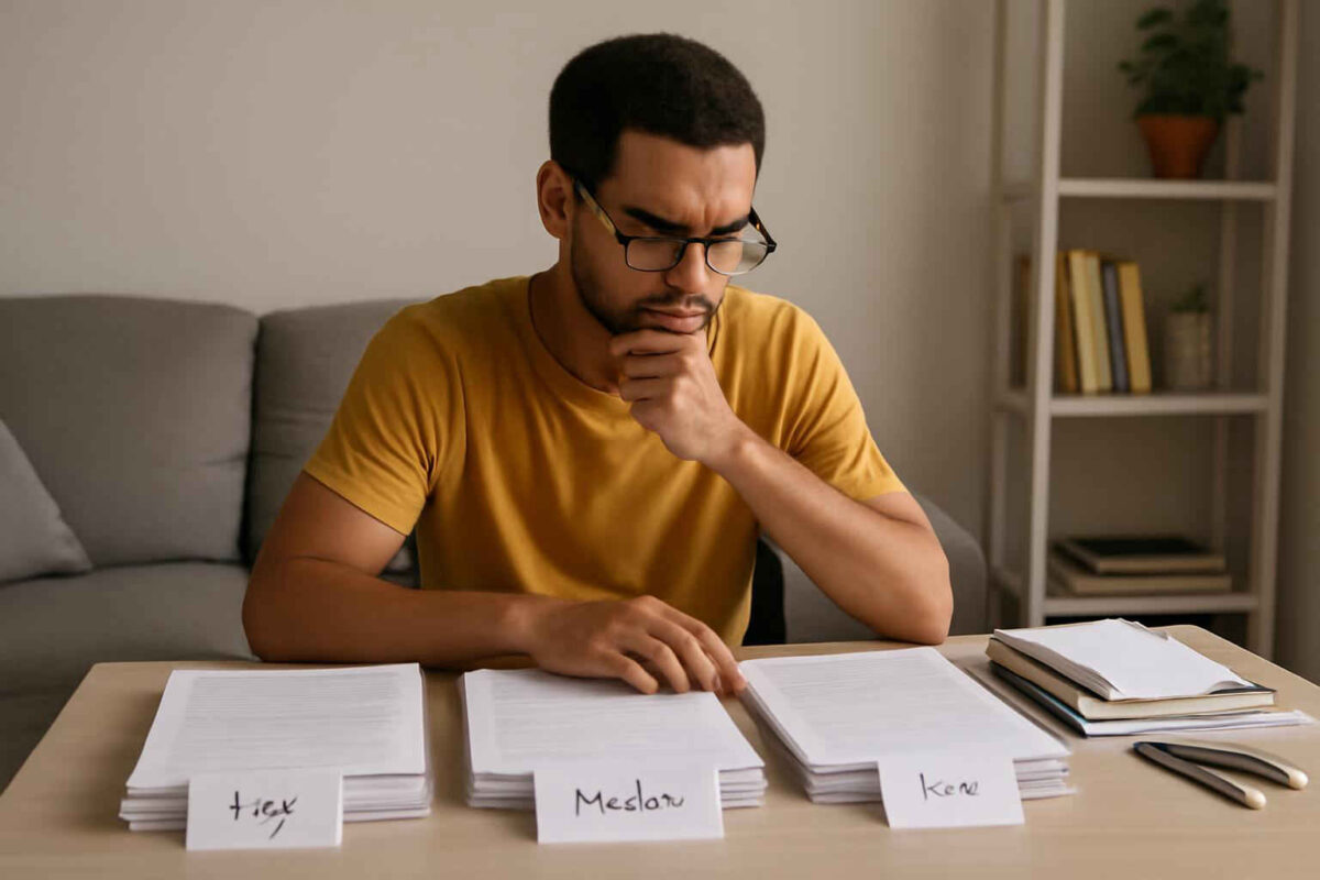 Como decidir se vale montar um banco de provas anteriores por nível de prioridade no seu concurso