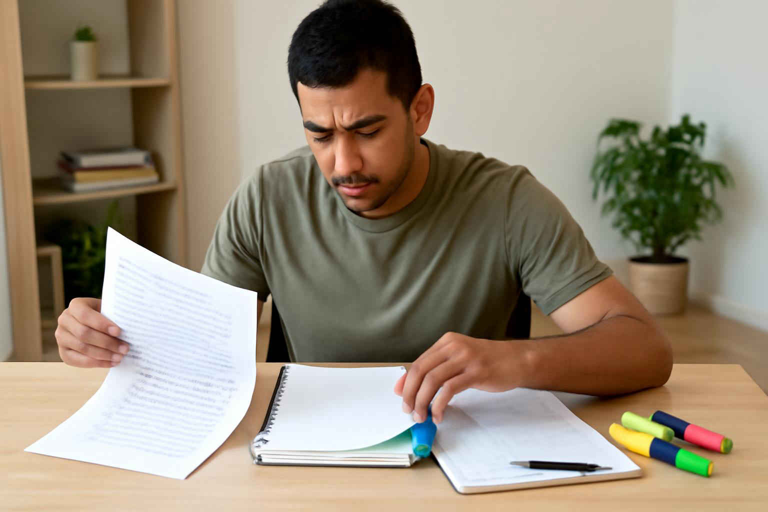 Como decidir se vale montar um caderno de erros por gatilho de distração para concursos